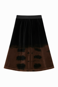 5 STAR TIE DYE FLARE SHORT SKIRT