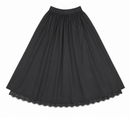 CELINA`S GATHERED SKIRT W LACE BOTTOM
