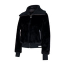 ARBEL KNIT COLLAR FUR JACKET