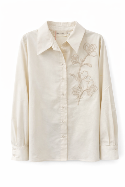 EXQUISE EMBROIDERED SHIRT