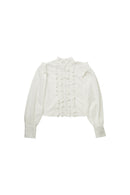 ELLE OH ELLE EYELET RUFFLE TOP