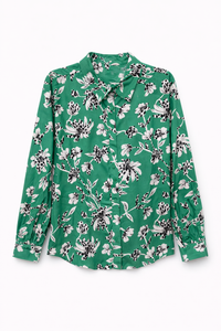 WILD PONY FLORAL OVERSIZED BLOUSE