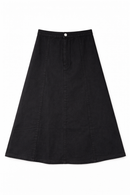 KUO PANEL DENIM SKIRT