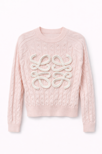 IN:05 TEXTURED KNIT SWEATER