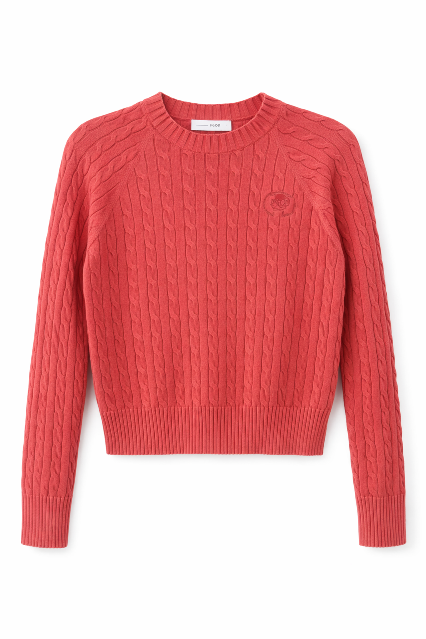 IN:05 CABLE KNIT TOP