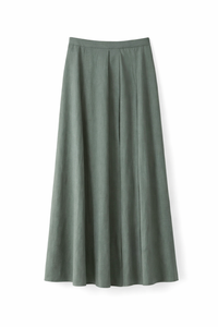 BSL LINEN HIDDEN ZIP POCKET SKIRT