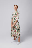 ELLE OH ELLE LULU BLOUSE FLOWERS AND BIRDS