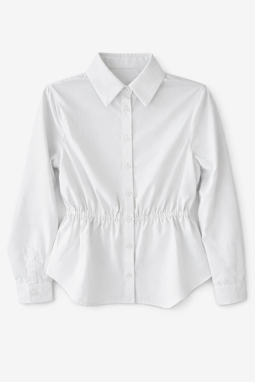 KUO SCRUNCH WAIST BLOUSE