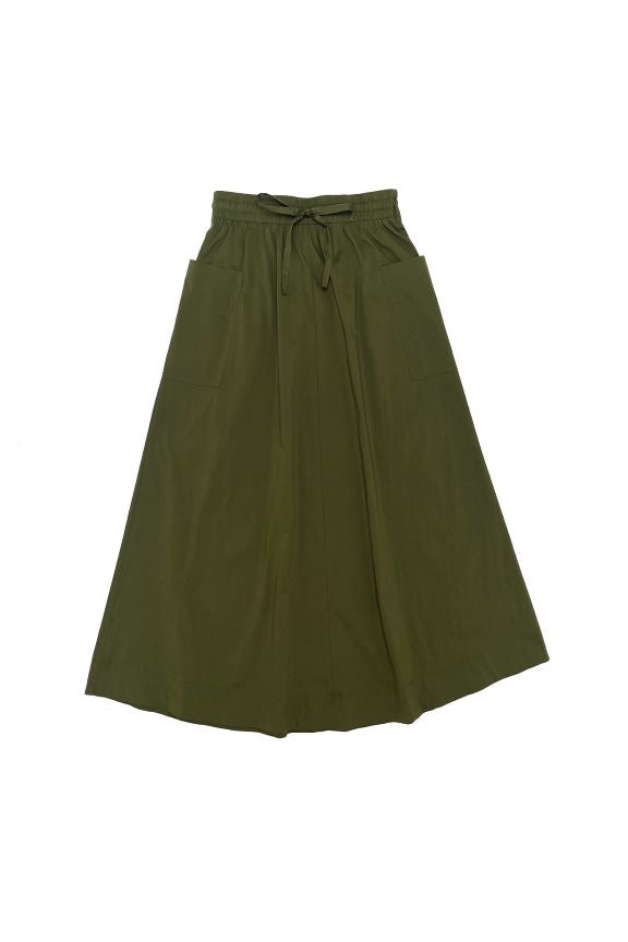 UNAYA ELASTIC WAIST KATE SKIRT