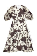 UNAYA ANDREA DRESS TIE ON SIDE