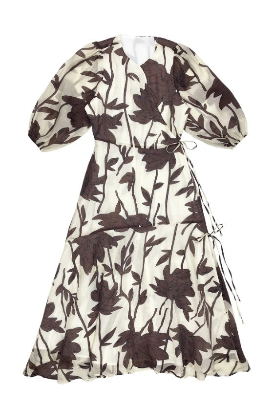 UNAYA ANDREA DRESS TIE ON SIDE