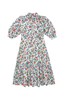 ZAIKAMOYA SCARLETT FLORAL DRESS