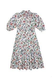 ZAIKAMOYA SCARLETT FLORAL DRESS
