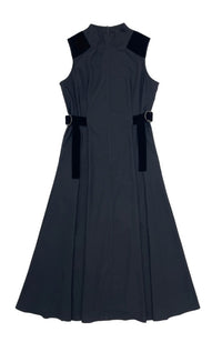 UNAYA PAOLA VELVET SHOULDER JUMPER