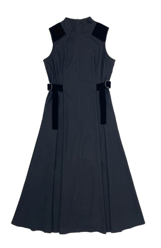 UNAYA PAOLA VELVET SHOULDER JUMPER