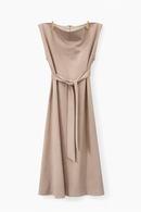 CELINA`S EMBELLISHED STRAP BELTED JUMPER