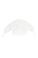 ZAIKAMOYA DAKOTA TIE CUFF BLOUSE