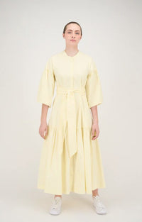 ELLE OH ELLE BETTY BUTTONDOWN BELTED DROPWAIST DRESS