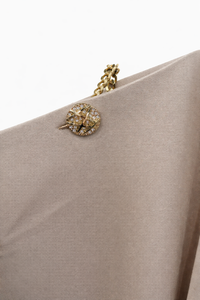 CELINA`S EMBELLISHED STRAP BELTED JUMPER