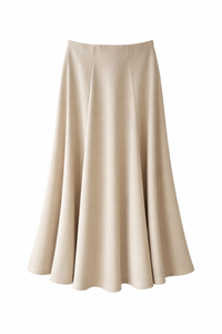 KUO RIBBED PANEL SKIRT