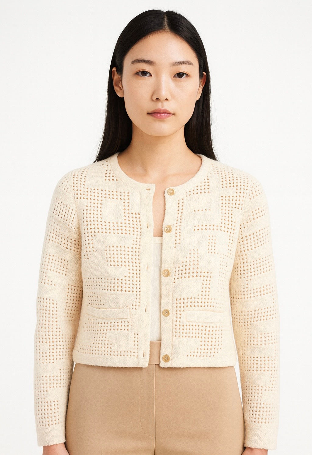 KNIT THEORY Crochet Cardi