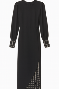 ALEXIS ROE GROMMET DRESS W SIDE DETAIL