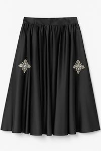 BARELLI EMBELLISHED BASIC GATHERED SKIRT