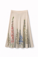BARELLI PRINTED FLORAL BLOUSE W MATCHING SKIRT (SET)