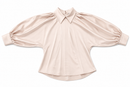 BARELLI ZIP-BACK GATHERED BLOUSE