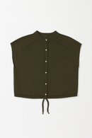 MYSTTE BACK BUTTONDOWN VEST