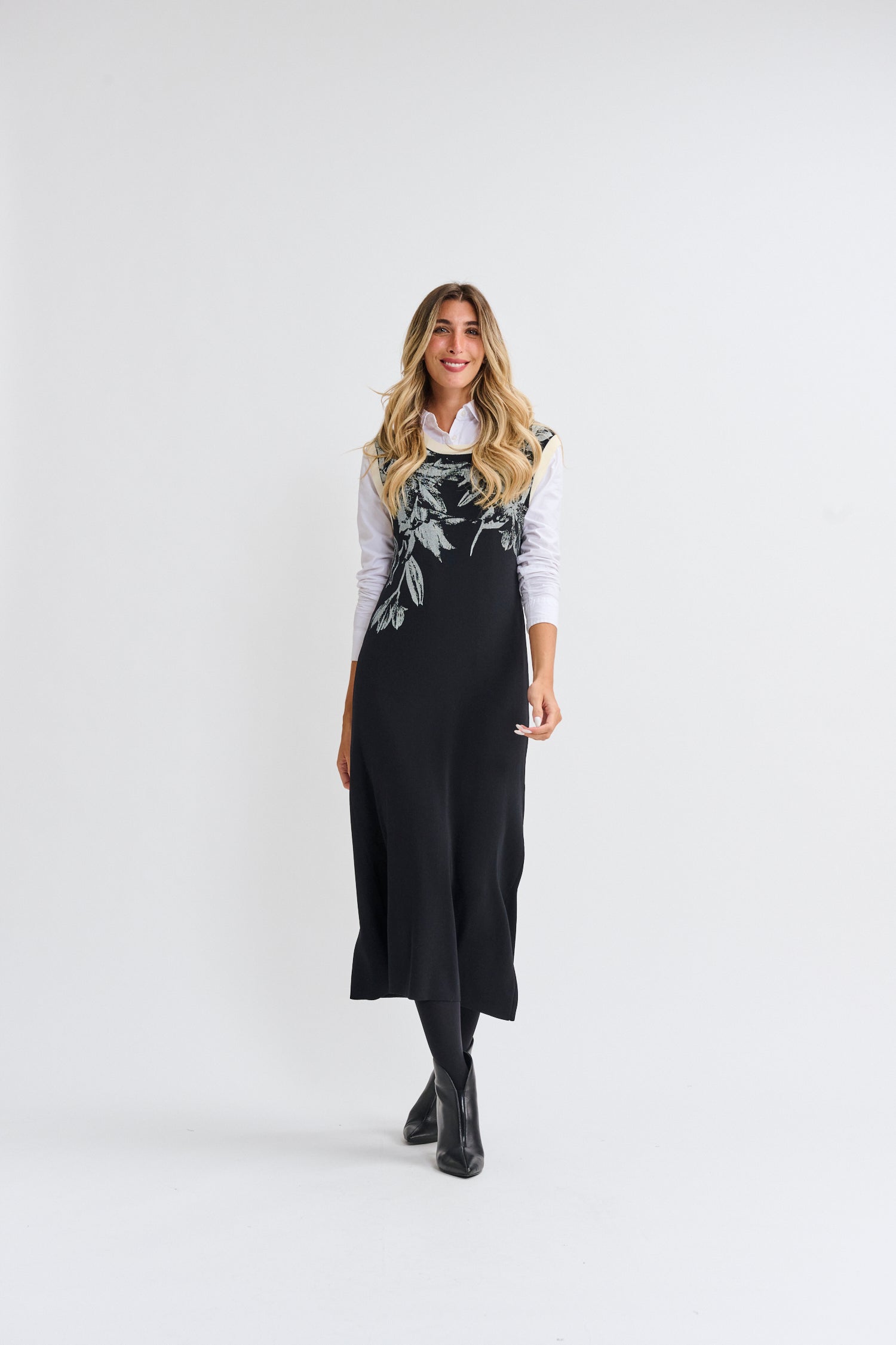 PARCELLE KNIT PRINTED JUMPER