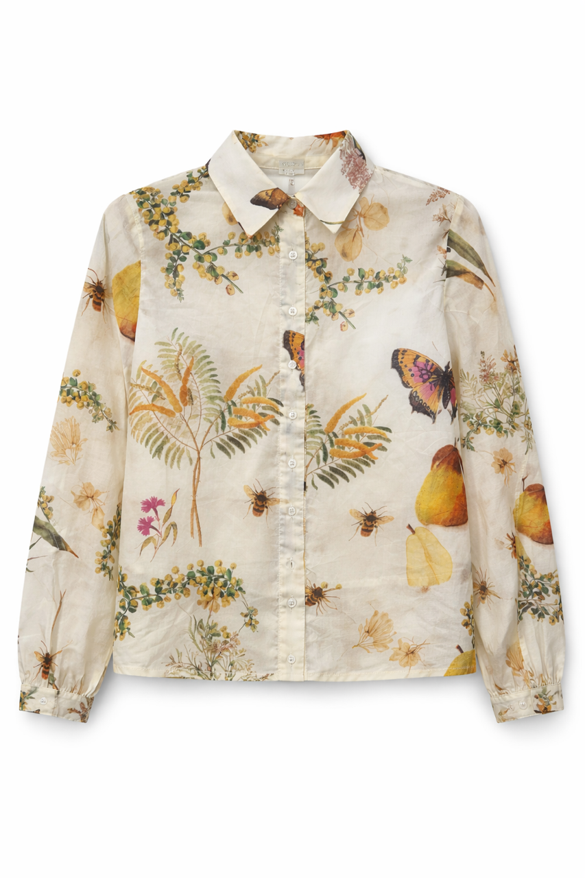 PARCELLE BUTTERFLIES FRUIT DESIGN TOP