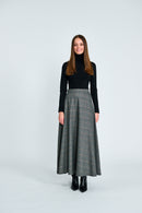 PARCELLE PLAID SKIRT