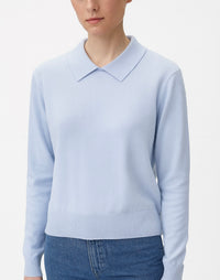 KNIT THEORY Collared Sweater