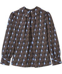ANONYME OLIVIA CIRCLE PRINT BLOUSE