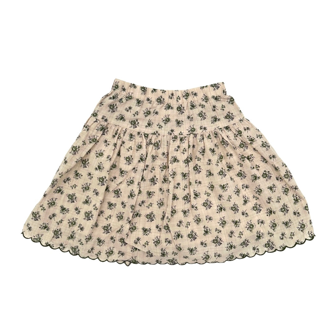Jars Collection SCALLOP EDGE FLORAL SKIRT