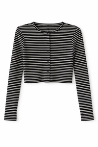 NUE STRATA CARDIGAN W STRIPE
