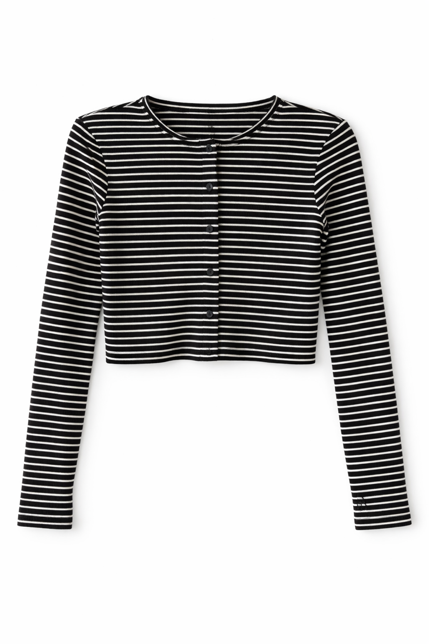 NUE STRATA CARDIGAN W STRIPE