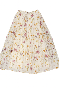 AUREUM FLORAL MAXI SKIRT