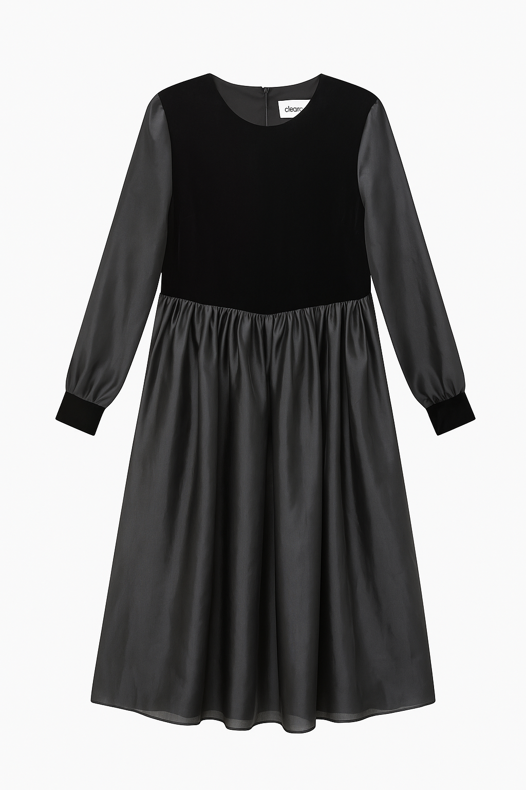 ACORN ORGANZA VELVET GOWN