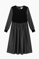 ACORN ORGANZA VELVET GOWN