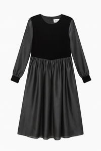 ACORN ORGANZA VELVET GOWN