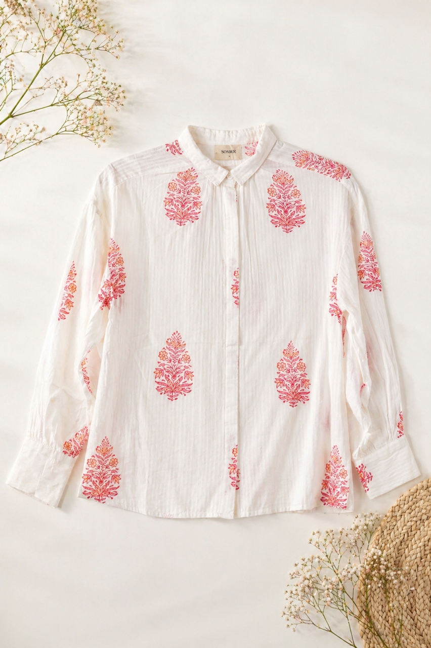 SONMER ALEXA PRINTED BLOUSE