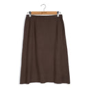 POINT PANEL KNIT MIDI SKIRT