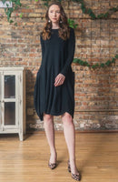 APPARALEL JERSEY KNIT DRESS W POCKETS