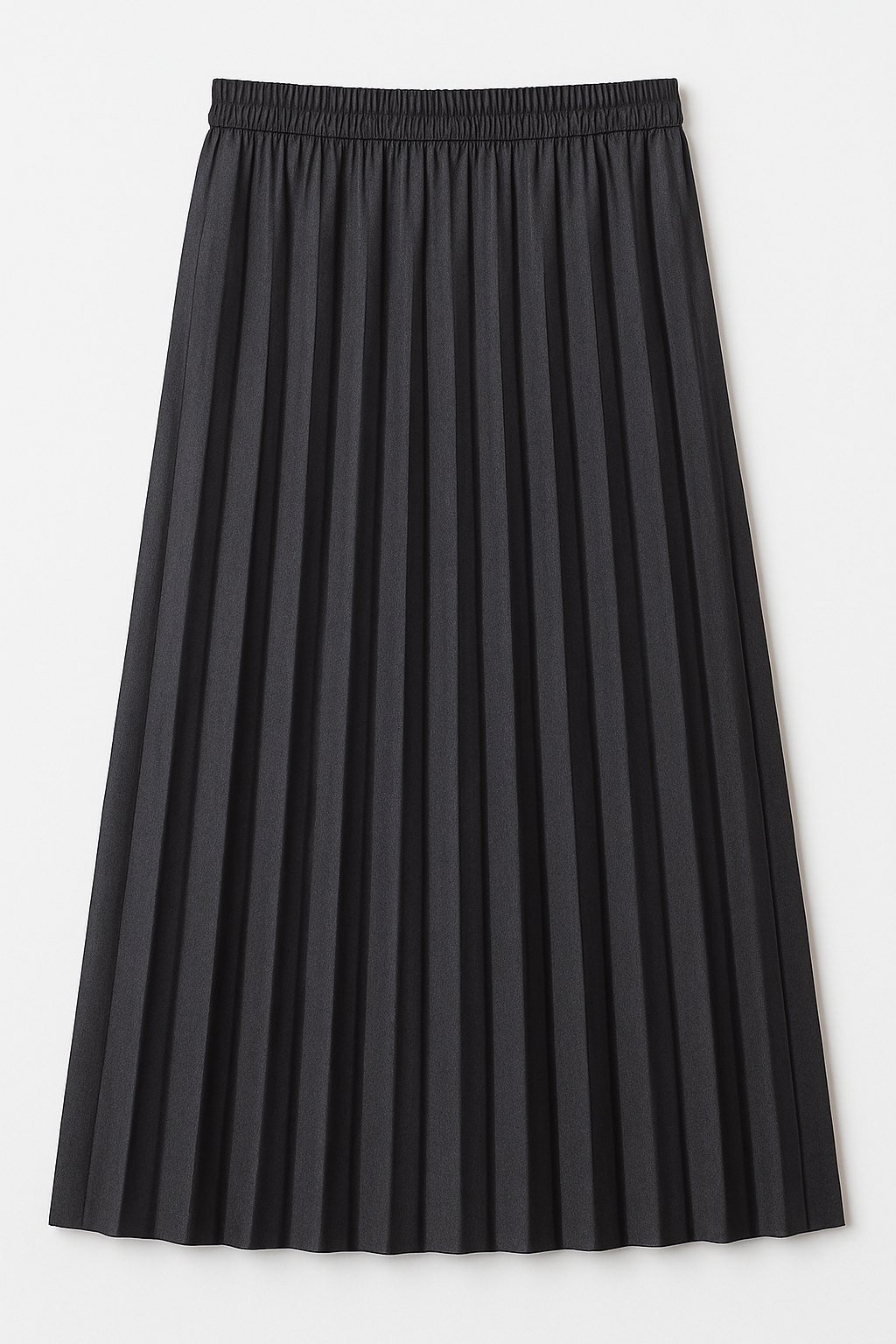 ASPECT CORDUROY MIDI CRINKLE SKIRT