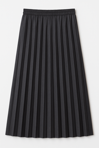 ASPECT CORDUROY MIDI CRINKLE SKIRT