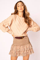 ALLISON BALLOON SLEEVE SWEATER