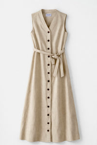 BY CELINE HEATHERED LINEN JUMPER