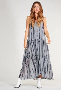 BACI SILK PRINTED TANK JUMPER